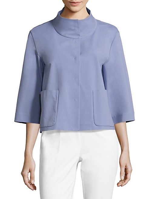 Lafayette 148 New York - Darian Funnelneck Jacket