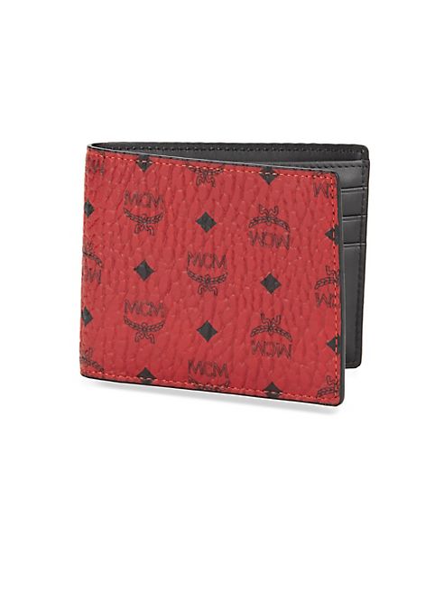 MCM - Claus Small Coated Canvas Wallet