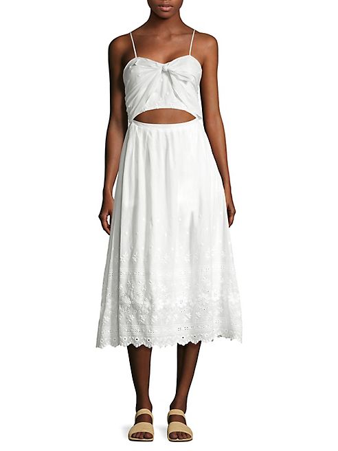 LOVESHACKFANCY - Jenna Eyelet Dress