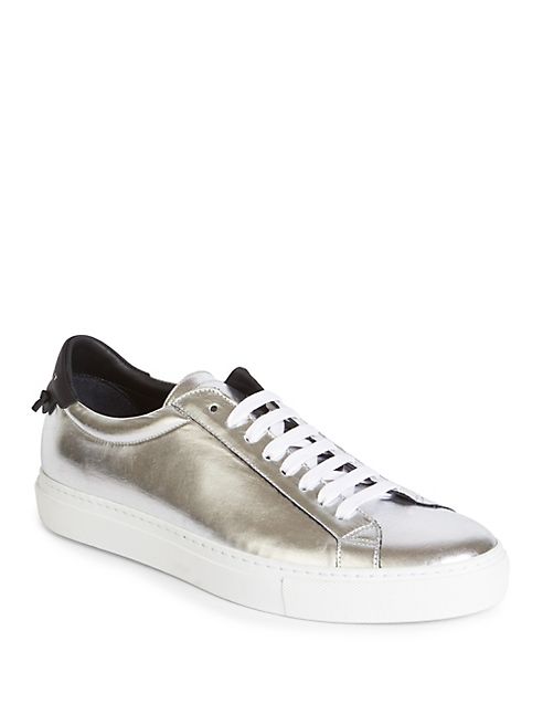 Givenchy - Metallic Urban Low-Top Sneakers