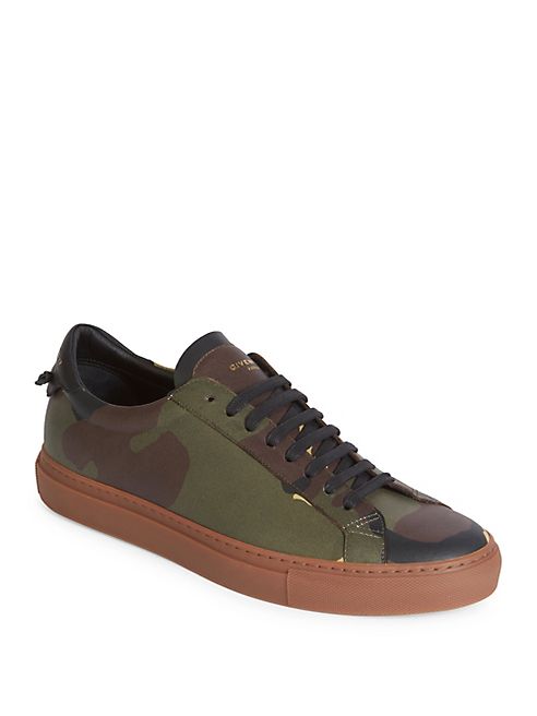 Givenchy - Urban Street Leather Low Top Sneakers