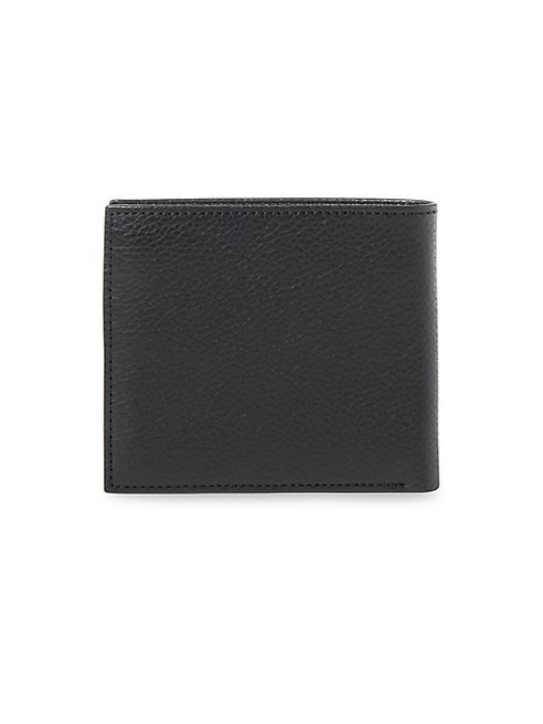 Polo Ralph Lauren - Metal-Plaque Leather Billfold Wallet