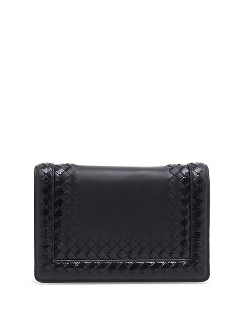 Bottega Veneta - Montebello Woven Leather Clutch