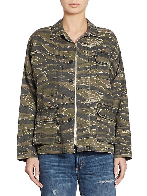 Current/Elliott - Camo Army Jacket