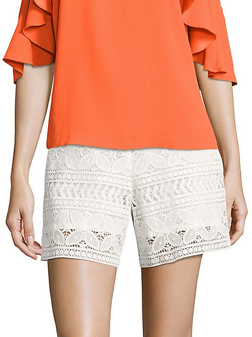 Trina Turk - Geranium Lace Shorts