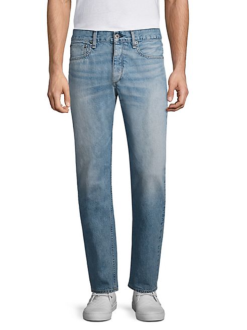 Rag & Bone - Slim Faded Jeans