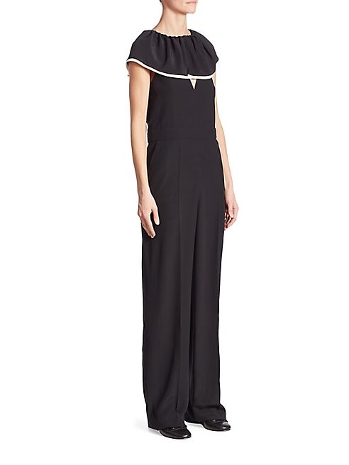 Chloé - Silk Ruffle Jumpsuit