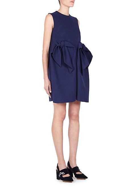 Delpozo - Cotton Bow Dress