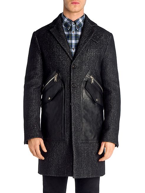 DSQUARED2 - Tweed Tokyo Wool Coat