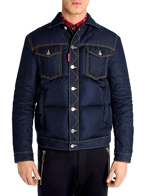 DSQUARED2 - Denim Down Puffer Jacket