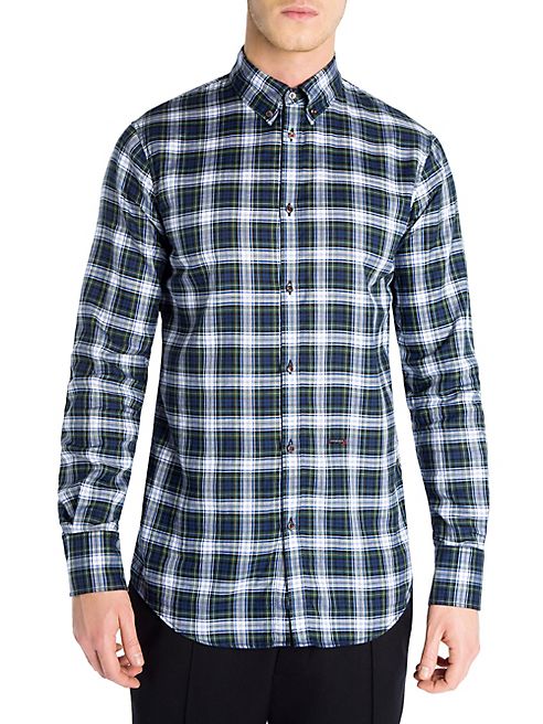 DSQUARED2 - Regular-Fit Checkered Button-Down Shirt