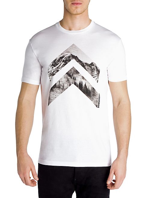 DSQUARED2 - Regular-Fit Graphic-Print Tee