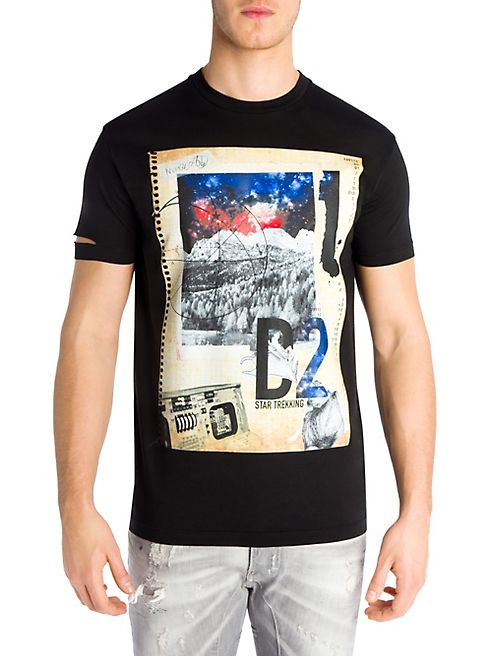 DSQUARED2 - Space Graphic Regular Tee