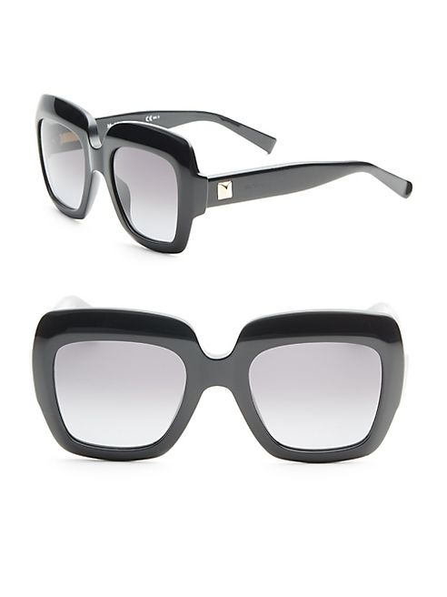 Max Mara - Prism Story 52MM Square Sunglasses