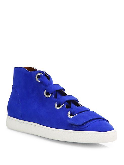 Derek Lam - Serena Suede High-Top Sneakers