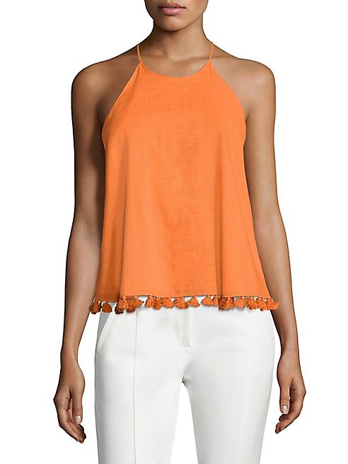 Tory Burch - Lindsay Tassel Halter Top