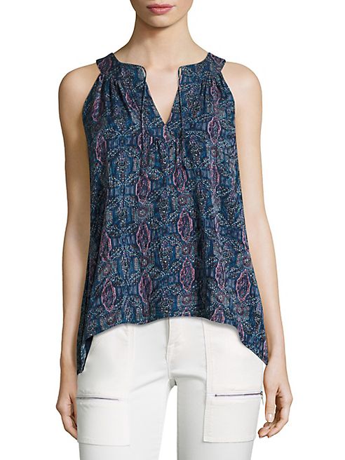 Joie - Elin Tile-Print Blouse