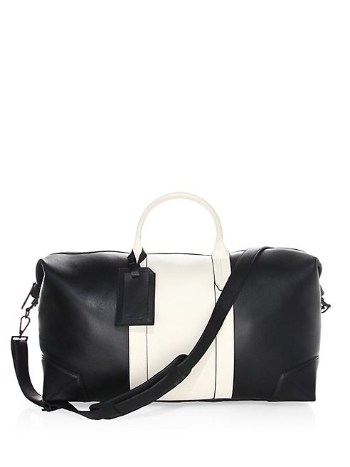 Uri Minkoff - Two-Tone Leather Weekender Bag