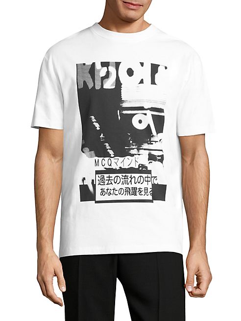 McQ Alexander McQueen - Graphic-Print Short Sleeve Tee