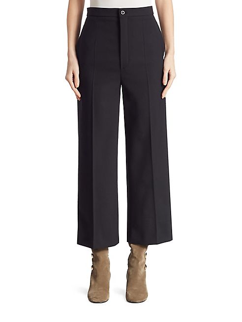 Chloé - Wool Cropped Pants