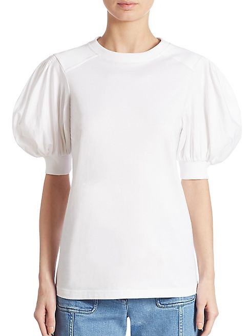 Chloé - Puff Sleeve Tee