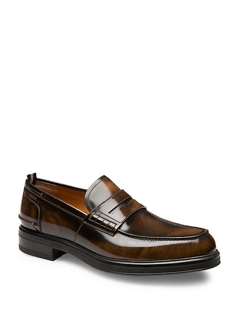 Bally - Mody Leather Penny Loafers