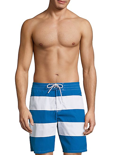 Lacoste - Striped Taffeta Shorts