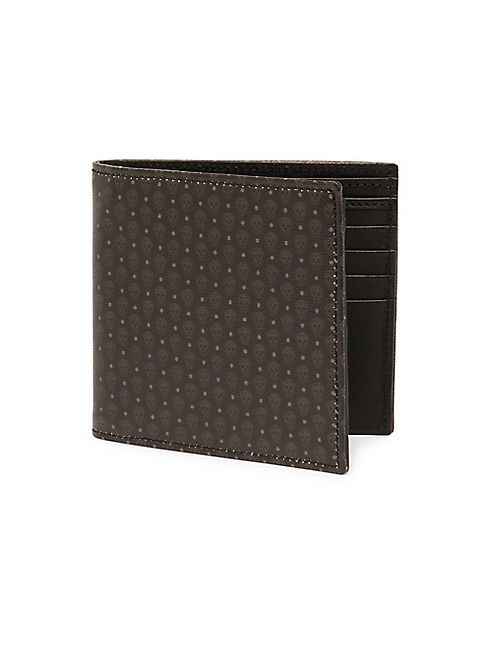 Alexander McQueen - Mini Skull Leather Bifold Wallet