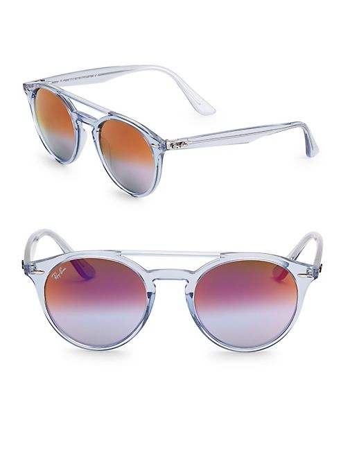 Ray-Ban - Aviator Round Sunglasses