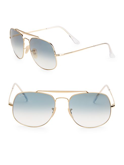 Ray-Ban - Aviator Square Sunglasses