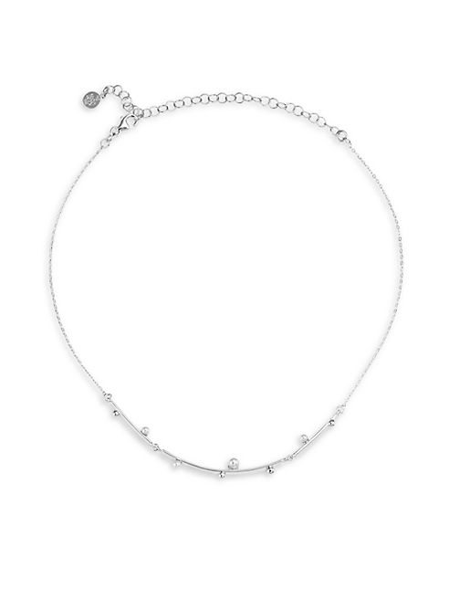 Majorica - 0.75MM White Pearl and Sterling Silver Necklace