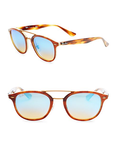 Ray-Ban - Highstreet Mirrored Sunglasses