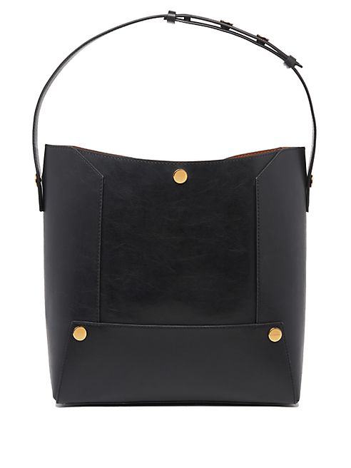 Stella McCartney - Popper Small Faux Leather Bucket Bag