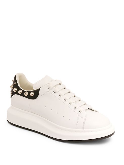 Alexander McQueen - Stud Back Platform Sneakers