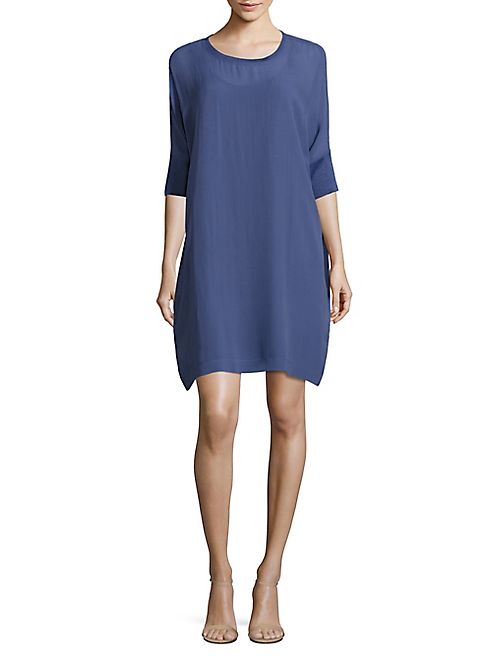 Eileen Fisher - Silk Shift Dress