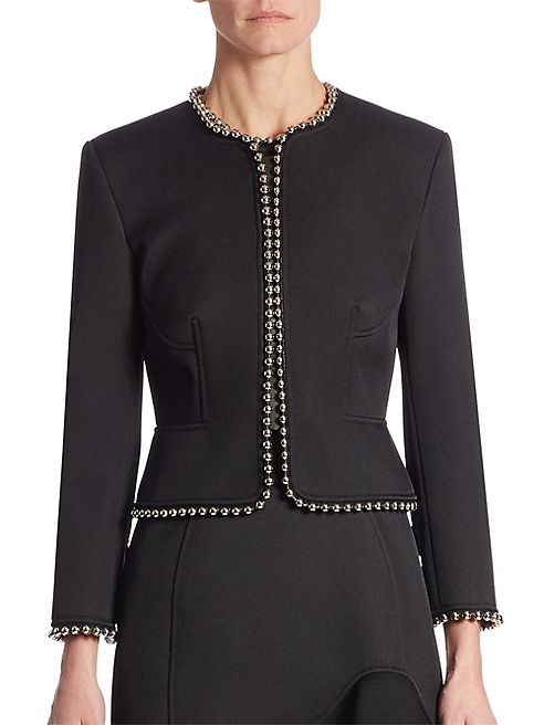 Alexander Wang - Cropped Peplum Jacket