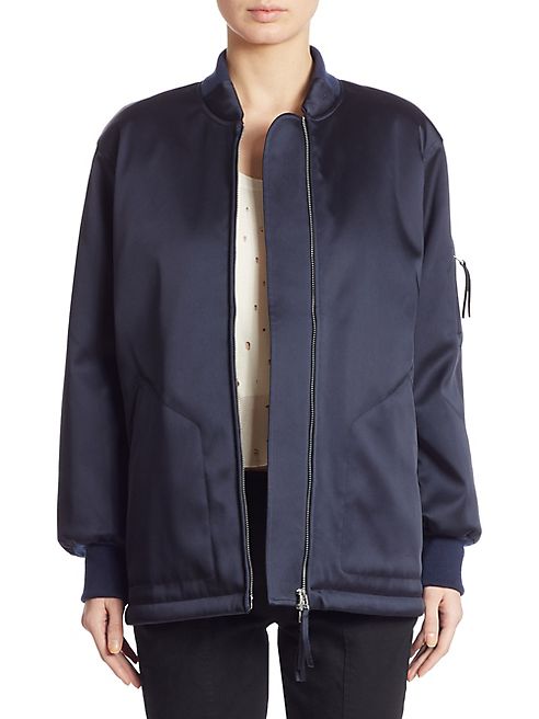 T by Alexander Wang - Oversized Bomber Jacket