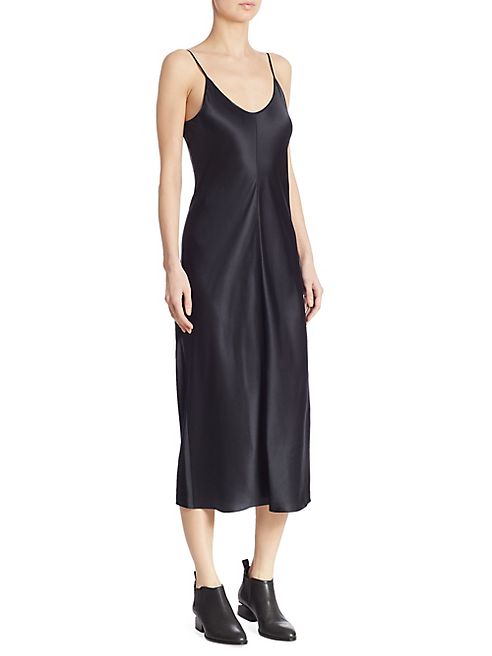 T by Alexander Wang - Silk Midi Slip Dress