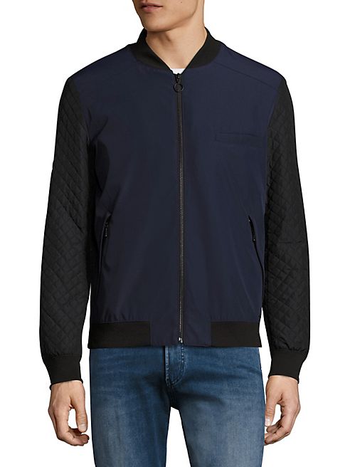 HUGO BOSS - Belko Diamond Quilted Jacket