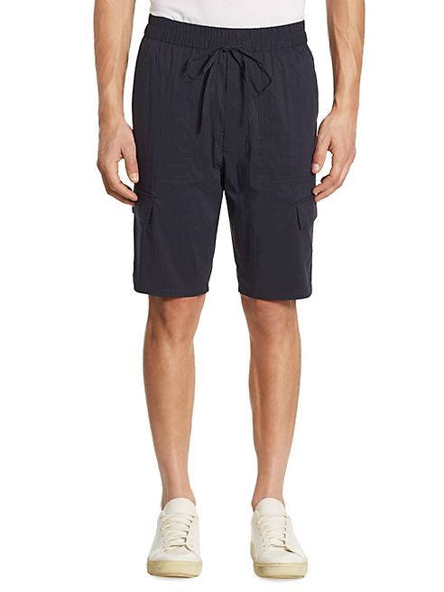 Vince - Drawstring Cotton Shorts