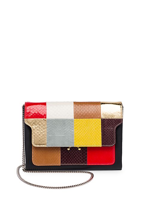 Marni - Pochette Leather Crossbody Bag