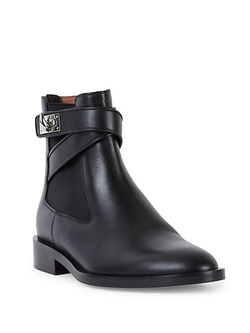 Givenchy - Sharlock Leather Chelsea Boots