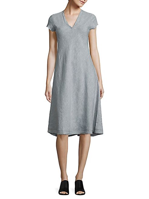 Eileen Fisher - Organic Linen A-Line Dres