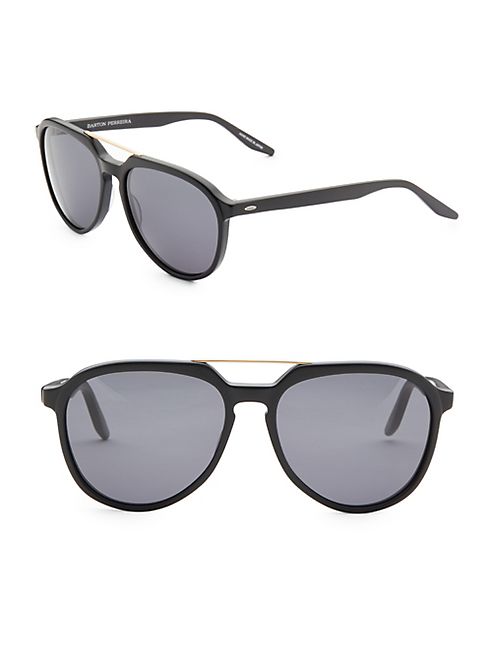 Barton Perreira - Bulger 59MM Aviator Sunglasses