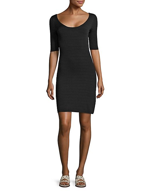 Elizabeth and James - Lydia Textured Scoopback Dress