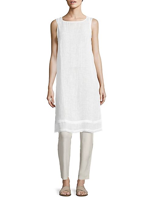 Eileen Fisher - Organic Linen Gauze Tunic