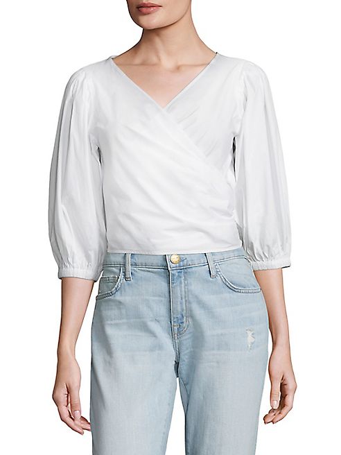 Elizabeth and James - Haven Poplin Cropped Top