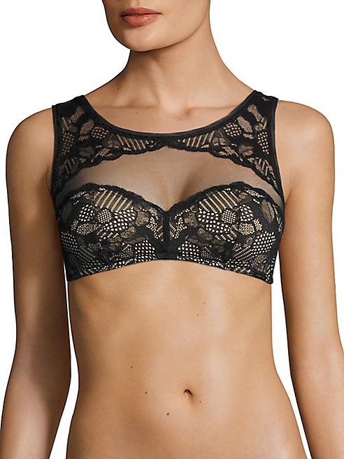 Calvin Klein - Floral Lace Pattern Bralette