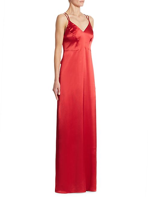 ZAC Zac Posen - Noel Strappy Ruffled Gown