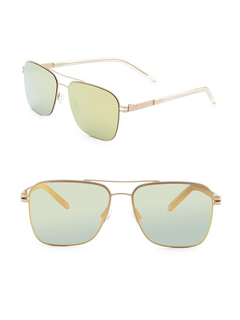 Barton Perreira - 58MM Navigator Sunglasses